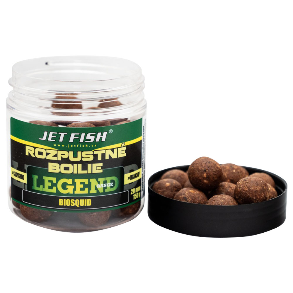 Jet fish rozpustné boilie legend range biosquid 250 ml - 24 mm