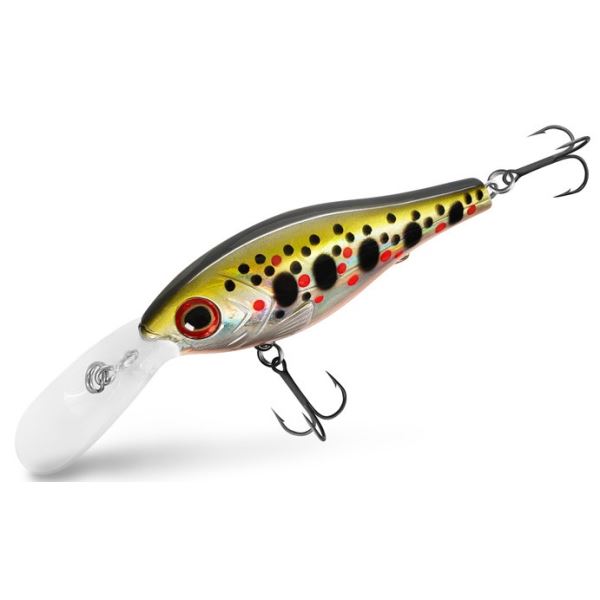 Delphin Wobler WOBBY CRANK-DP Rainbo 7 cm 12 g