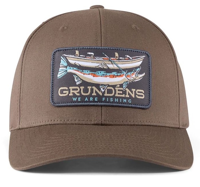 Grundéns kšiltovka drift boat trucker driftwood