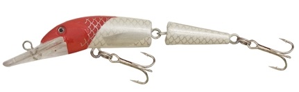 Levně Kamasaki wobler joint červená-bílá 10 cm 15,5 g