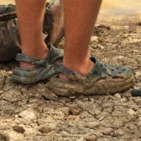 One More Cast Pantofle PB Splash Camo Moulded Slipper (15)