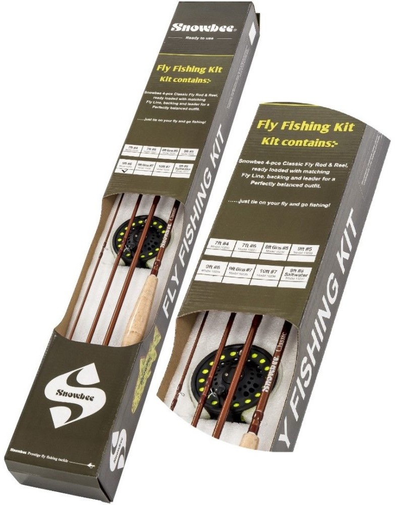 Levně Snowbee muškařský set classic fly fishing kit 2,55 m (86) #5