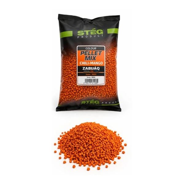 Stég Pelety ZABIJAQ Pellet Mix 800 g 3 mm