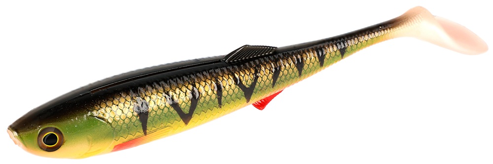 Mikado gumová nástraha sicario bloody perch balení - 14 cm 25 g 2 ks