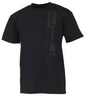 Savage Gear Tričko Vertical Logo Tee Black Savage Gear Tričko Vertical Logo Tee Black