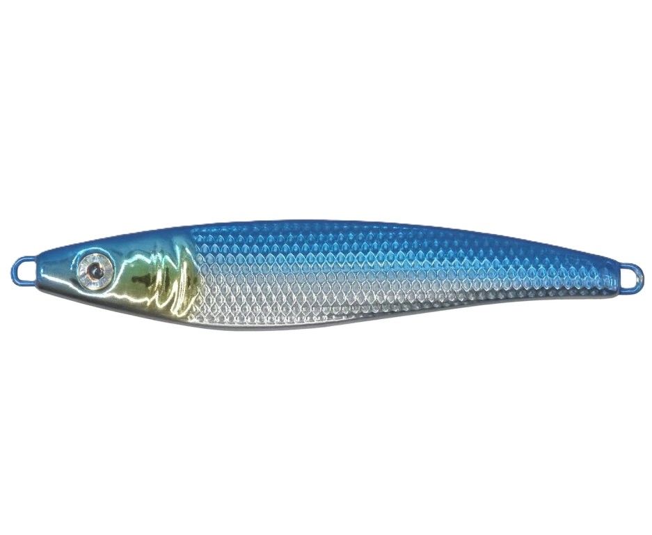 Ice fish pilker "x" modrá - 150 g