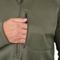 Grundéns Termoprádlo Grundies Thermal 1/2 Zip Black (4)