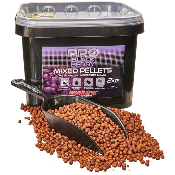 Starbaits Pelety Pro Blackberry Mixed 2 kg