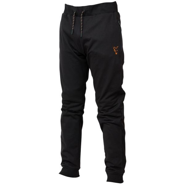Fox Tepláky Collection Black Orange Lightweight Joggers