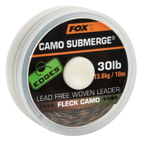 Fox Návazcová Šňůrka Edges Submerge Fleck Camo Leader 10 m