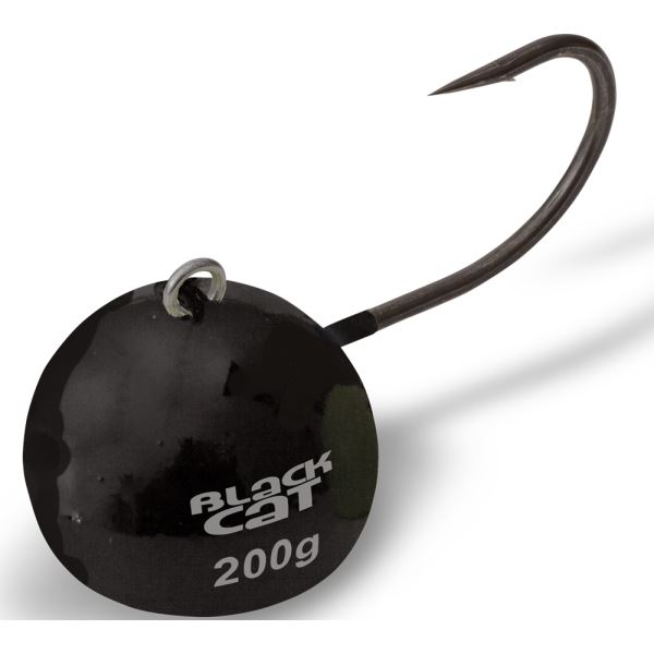 Black Cat Jigová Hlava Fire Ball Černá - 200 g