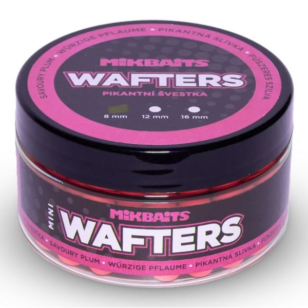 Mikbaits Mini Wafters Pikantní Švestka 8 mm 100 ml