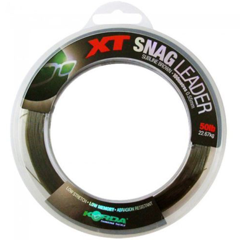 Korda vlasec xt snag line 100 m-průměr 0,60 mm / nosnost 60 lb