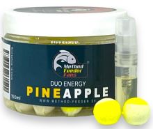 Method Feeder Fans Pop Up Duo Energy 15 mm 150 ml + Sprej Esence 2 ml - Ananas