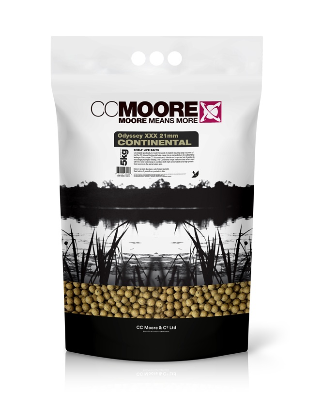 Levně Cc moore boilie continental 5 kg 21 mm - odyssey xxx