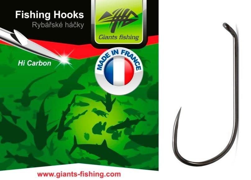 Giants fishing háček muškařský dry fly barbless 10 ks - velikost 16