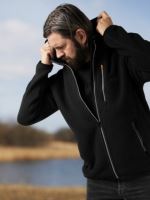 Geoff Anderson Mikina s Kapucí Teddy Černá (1)