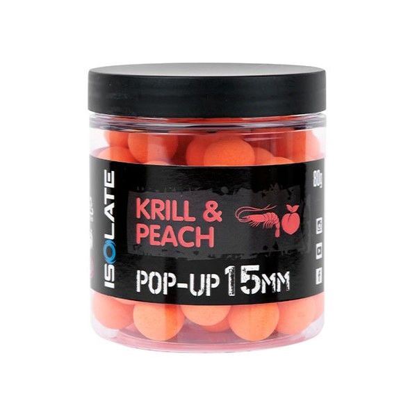 Shimano Plovoucí Boilie Isolate Pop-Up Krill Peach Fluoro Orange