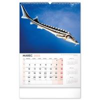 PGCZ Nástenný kalendár Rybársky 2025 SK 33×46 cm (3)