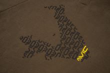 Avid Carp Mikina Compound Zip Hoodie Brown (3)