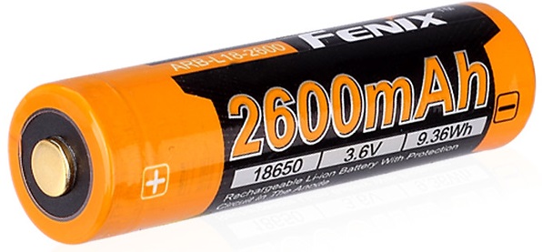 Levně Fenix dobíjecí baterie 18650 2600 mah li-ion