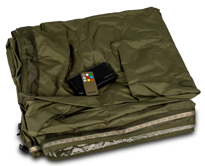 Trakker parní štít s osvětlením gazebo pro xxl nitelife vapour shield