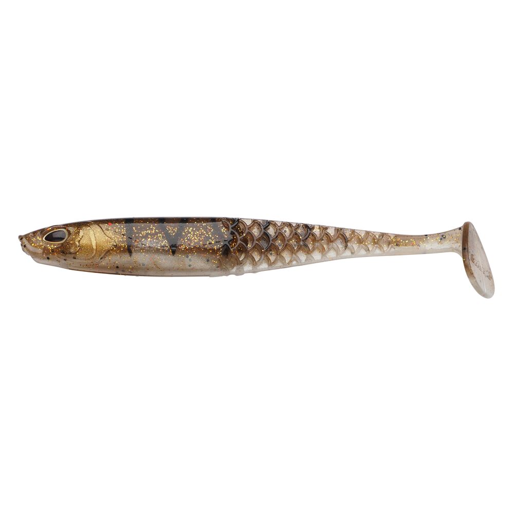 Berkley gumová nástraha cullshad slim brown perch - 15 cm 17 g 3 ks