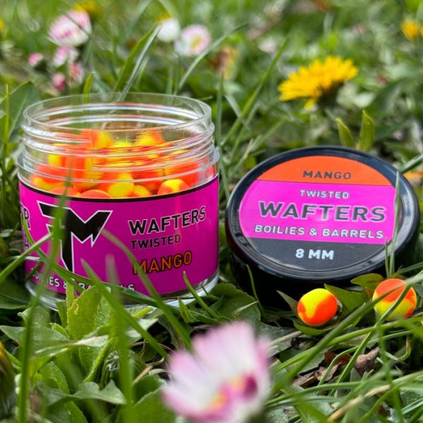 Feedermania Vyvážené Boile Wafters Twisted Boiles And Barrels Mango