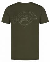 Korda Tričko One Liner Tee Olive