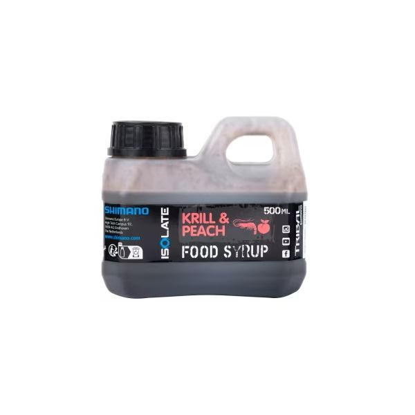 Shimano Booster Isolate Food Syrup Attractant Krill Peach 500 ml