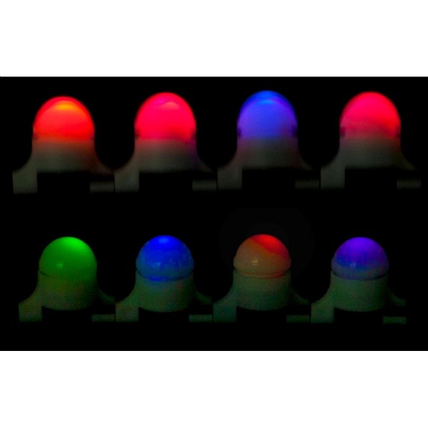 Levně Saenger light clip noční světelný signalizátor -fialový