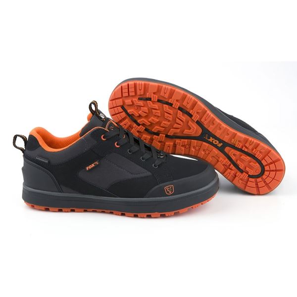 Fox Boty Black Orange Shoe