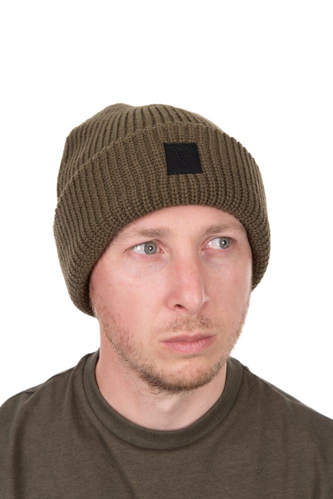 Fox čepice olive merino blend beanie