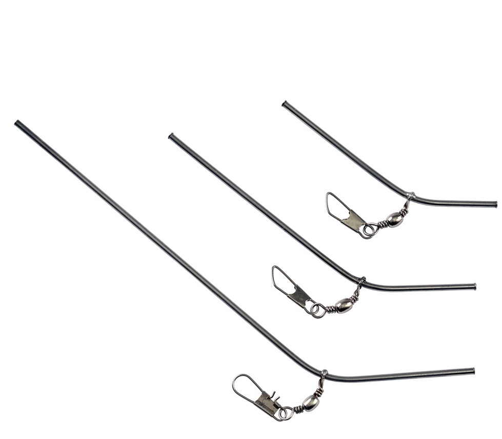 Giants fishing průjezd na tyčce zahnutý ss anti tangle 3 ks-7 cm