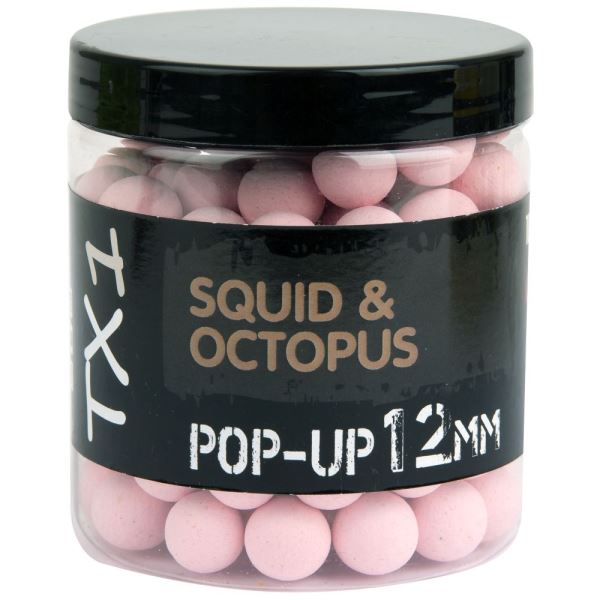 Shimano Plovoucí Boilie TX1 Pop Up Squid & Octopus Washed Out Pink