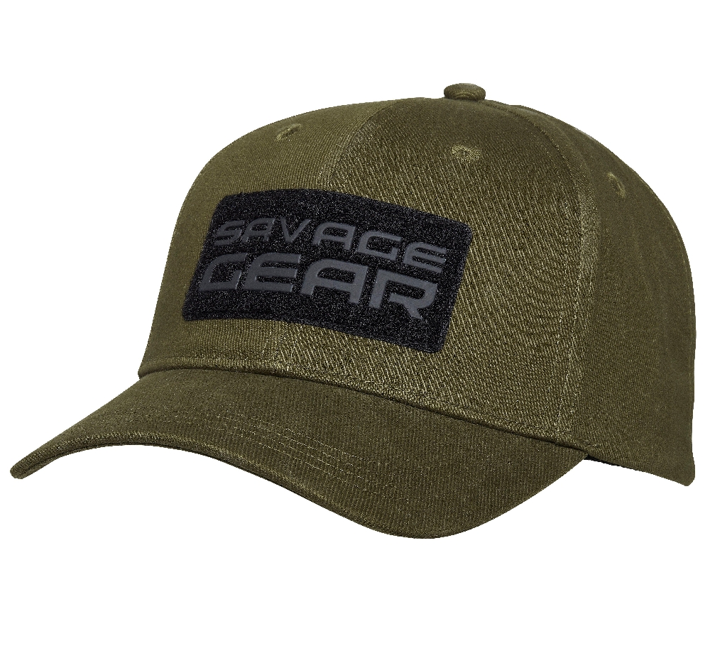 Levně Savage gear kšiltovka badge baseball cap green