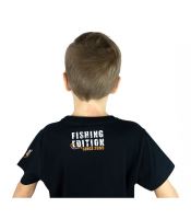 R-SPEKT Dětské Tričko Fishing Edition Black (4)