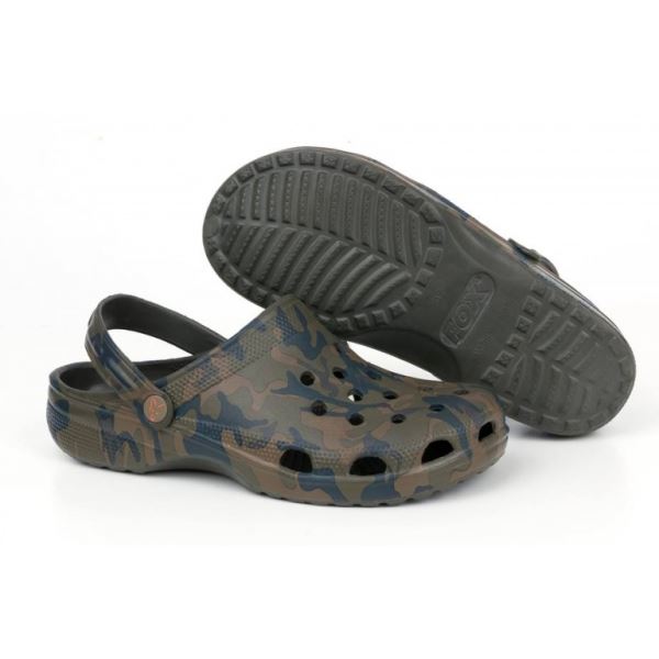 Fox Nazouváky Chunk Camo Clogs