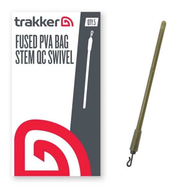 Trakker Dřík Do Inline Olov Fused PVA Bag System QC Swivel 5 ks