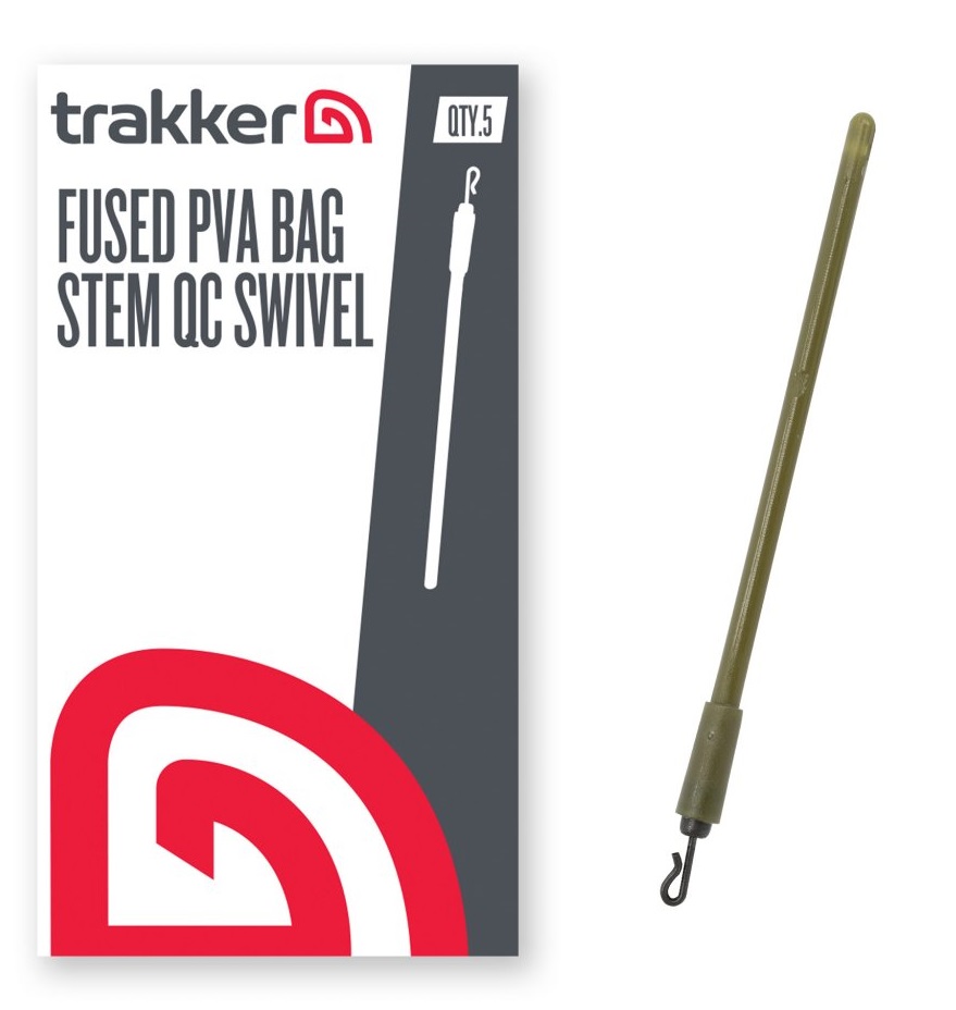 Levně Trakker dřík do inline olov fused pva bag system qc swivel 5 ks