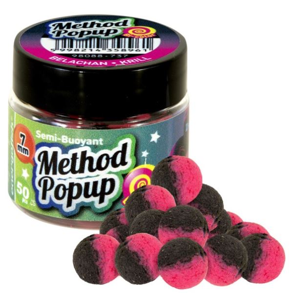 Benzar Mix Plovoucí Boilies Pop Up Bicolor Method 7 mm
