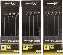Matrix Návazec X6 Carp Pellet Rigger Band Rigs 10 cm - Velikost Háčku 12