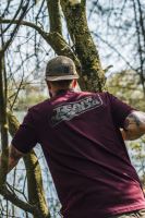 Korda Tričko TK Digi Kamo Tee Burgundy (2)