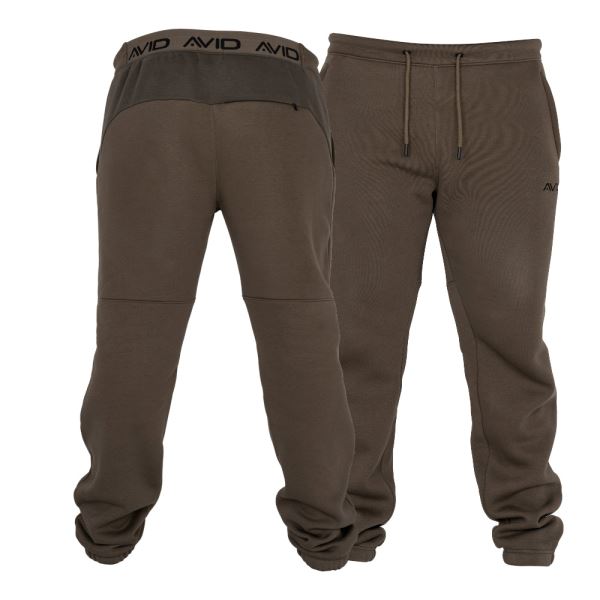 Avid Carp Tepláky Compound Joggers Brown