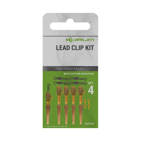 Korum Montáž Smokescreen Lead Clip Kit