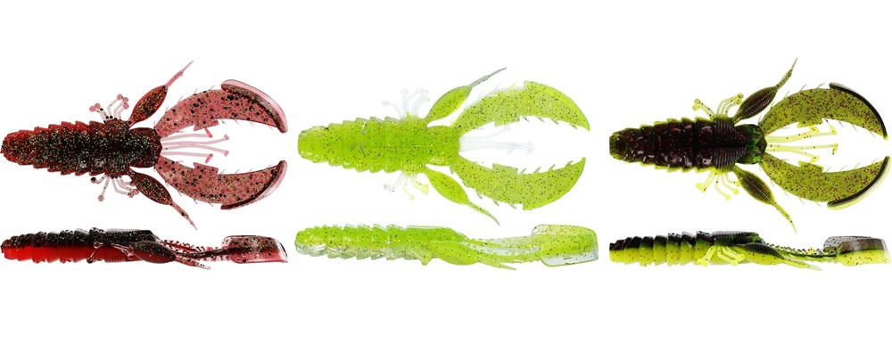 Levně Westin gumová nástraha crecraw creaturebait dark water mix - 8,5 cm 7 g 5 ks