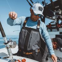 Grundéns Kalhoty Gore-Tex Pro Fishing Bib Obsidian (4)