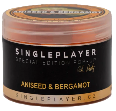 Levně Singleplayer plovoucí boilie special edition pop-up aniseed & bergamot 50 g - 12 mm