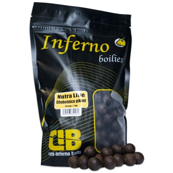 Carp Inferno Boilies Nutra Line Chobotnice Pikant