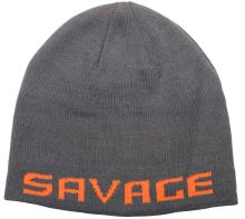 Savage Gear Čepice Logo Beanie One Size Rock Grey Orange Savage Gear Čepice Logo Beanie One Size Rock Grey Orange